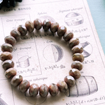 【1連25コセット】JIRI＊IVANA#czech beads#チェコビーズrondel9✖️6㍉ marron/copper