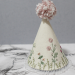 刺繍のパーティハット（english garden）