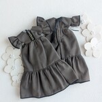 秋のゆったりワンピース（カーキ）22cmドール　1/6ドール
