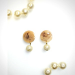 値下げ！大人かわいい♫マーブル   レジンピアス♫イヤリング変更可！