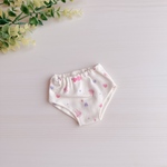 32cmサイズのお人形用＊パンツ＊パープルハートうさぎ