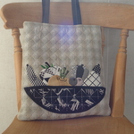 パッチワークのショルダーバッグ（送料無料）