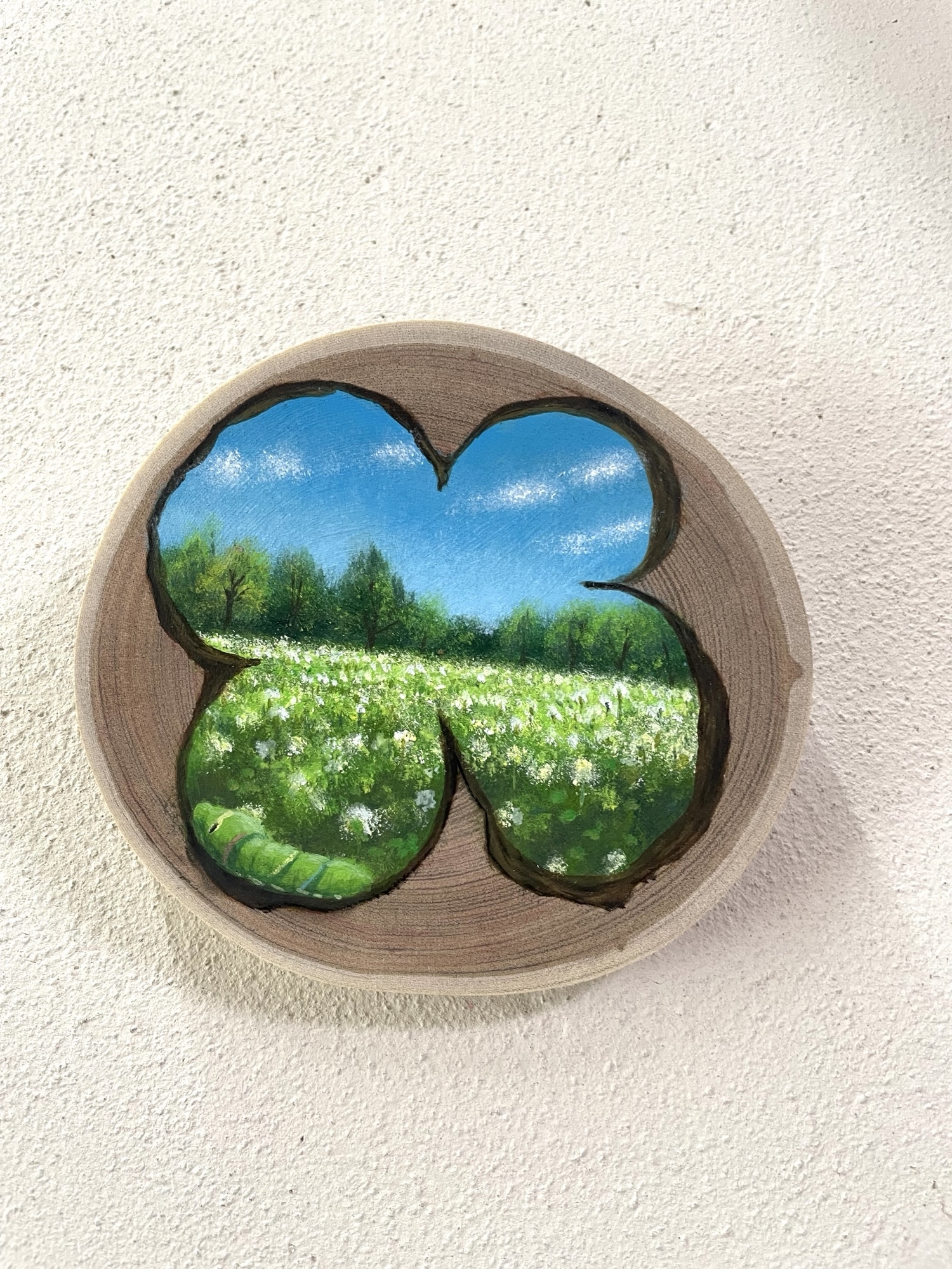 原画：ゆめつくり虫world mini原画「clover park」