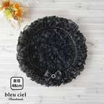 【送料無料✨完成品】ハロウィン カフェマット　直径50ｃｍ　250922－M-④