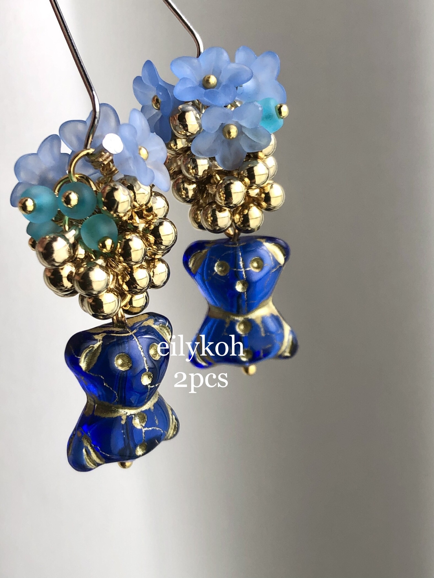 N677 /❤ラスト1点❤ カスタムボールペン 蓄光薔薇 ハート リボン ビーズ N677 /❤ラスト1点❤ カスタムボールペン 蓄光薔薇 ハート