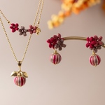 【花紡ぐ秋展】花紡ぎ　秋実(しゅうじつ) 2人展コラボ作品･:*+.