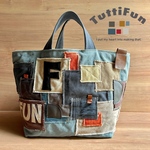 tuttifun＊Ｆ･ FUN  canvas bag     A127