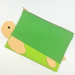 【sale】フラットポーチ　海ガメ