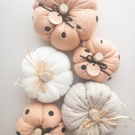 ファブリックパンプキン🎃ドットエディション
