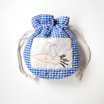 まんまる巾着（にんじんロケット）