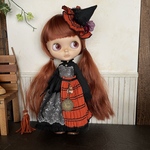 魔女ワンピースセット　ブライスアウトフィット　ハロウィンにも🎃