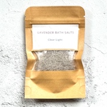 🪻✨LAVENDER BATH SALTS✨🪻天然素材手作りバスソルト　ラベンダードライハーブ、エッセンシャルオイル使用　添加物・保存料・人工香料不使用