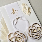 【大サイズ＊高額用】白鳥つがいのご祝儀袋《ご結婚祝い用》