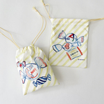 ABC DESIGNプリント撥水ミニ巾着(Candy)