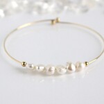 ❅淡水パール❅ワイヤーブレスレット