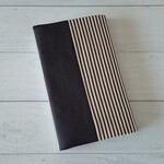 ブックカバー★文庫・新書・児童文庫サイズ対応可★茶ストライプ