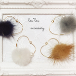 再々…販♡ ハートフープ ファーピアス