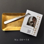 No.08〜14｜Ear Point Jewelry - 耳つぼジュエリー - 耳つぼ 耳つぼダイエット 耳ツボ 耳ツボダイエット キッズ 子供 つけっぱなし 金属アレルギー対応　耳ツボジュエリー