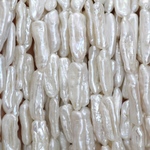 淡水パール ケシパール 琵琶パール スティック 縦穴
