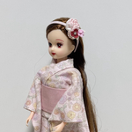 22㎝ドール人形カチューシャ　りかちゃん
