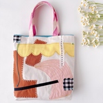 【 3日間限定20%OFF！6/28（金）12:00〜7/1（月）12:00 】パステル×カタチのコラージュバッグ　【ミニバッグ ミニトート】