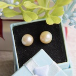 あこや真珠 8.5-9mm 　マグネットピアス