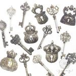 Key and Lock フレークシール <S1090>