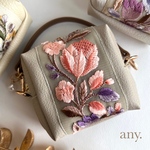 27日(土)21時🕘〜販売スタート♡new🕊️インド刺繍リボン チャームポーチ♡ no.96  ボックスポーチ チャーム 便利なチャームポーチ✨3,480円