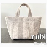 人気色♡nubi ヌビバッグ  ヌビ  トートバッグ イブル 韓国ヌビ カフェベージュ