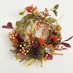 Autumn leaves wreath