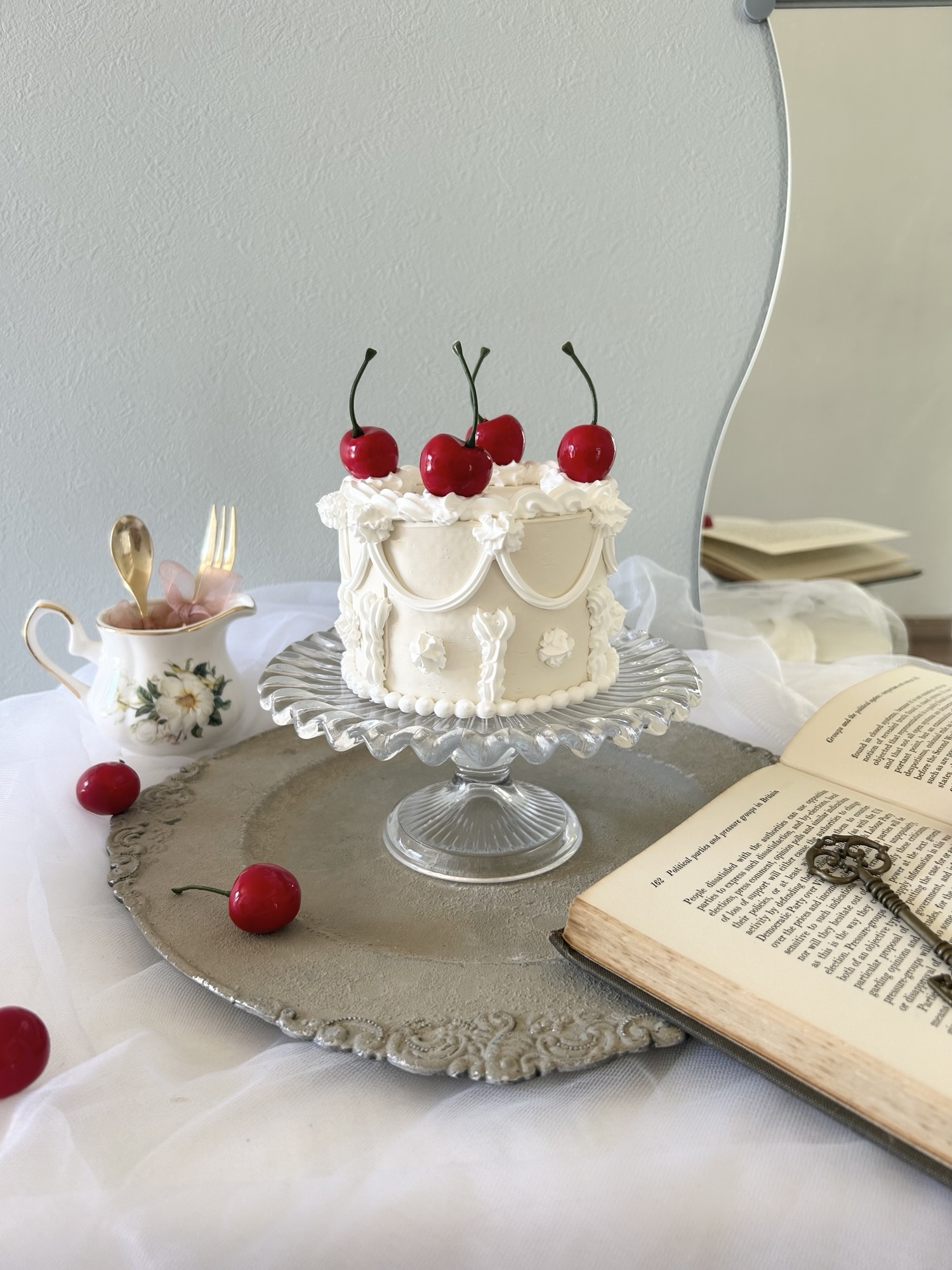 編み物ケーキセット（さくらんぼ付き） かぎ編み ティッシュケース さくらんぼ | TikTok