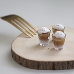 しろくまとアイスカフェオレ