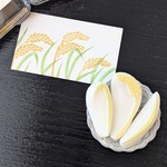 消しゴムはんこ　いなほセット