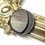 1個 シラー ボタン ブラウン / 茶色 レトロ ヴィンテージボタン レトロボタン ヴィンテージ