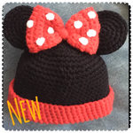 Disneyキャラ風ニットの帽子(L･LLｻｲｽﾞ)
