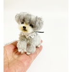■送料無料■羊毛フェルト犬｜トイプー｜トイプーミックス｜チワプー｜犬｜子犬｜ペット｜ペットロス｜ブライス｜カスタムブライス｜ドールハウス｜羊毛フェルト作家みここ