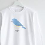 長袖Tシャツ（BIRD DAYS / ルリビタキ / B）
