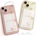 【全機種対応】カラー選択可♡ネモフィラ iPhoneケース  Android iPhone17 iPhone16 iPhone15 iPhone14 GALAXY Xperia Android