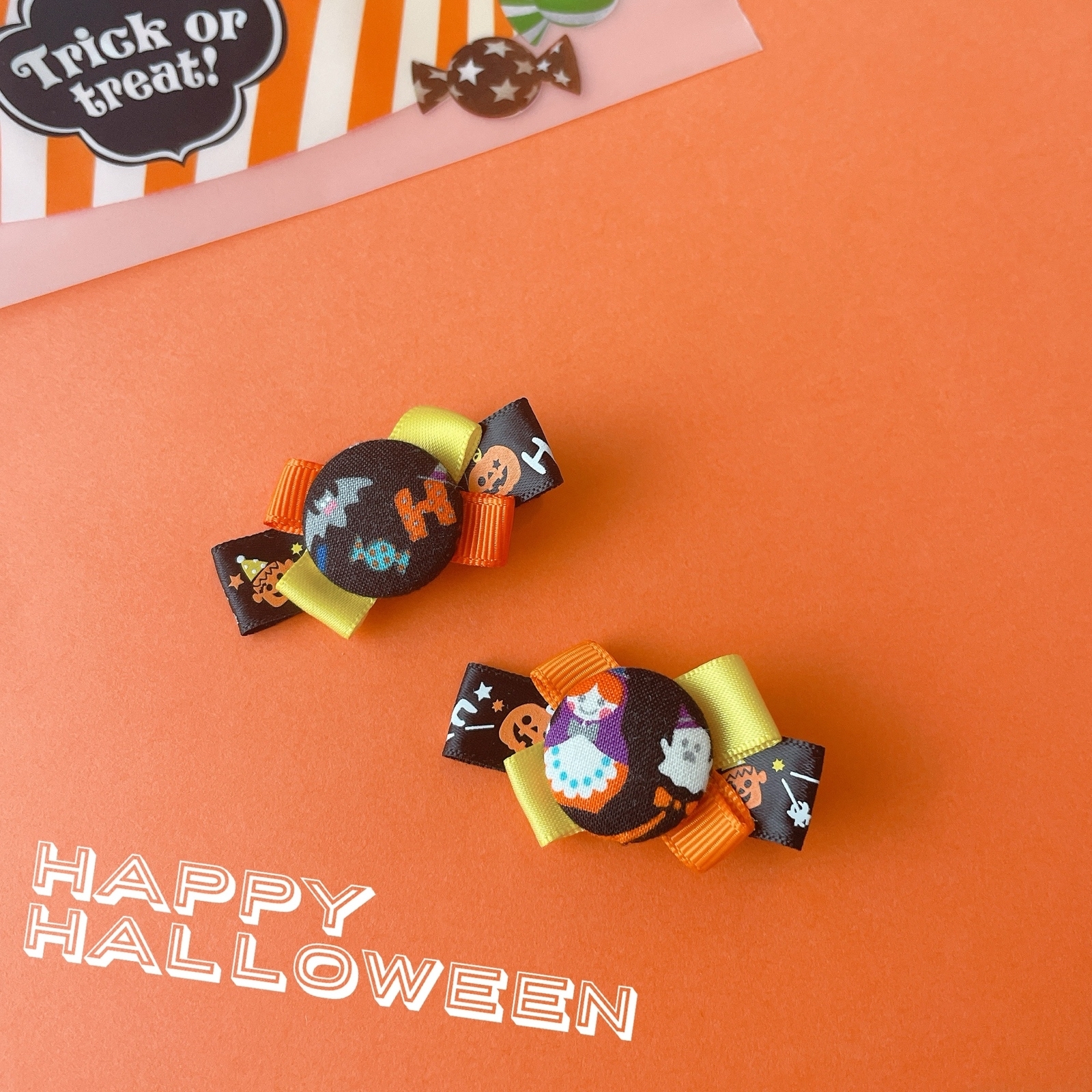 チュールリボン🎀ふわふわメイドくまちゃん ヘアゴム モール