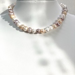 淡水パール　高品質　mix colour ネックレス