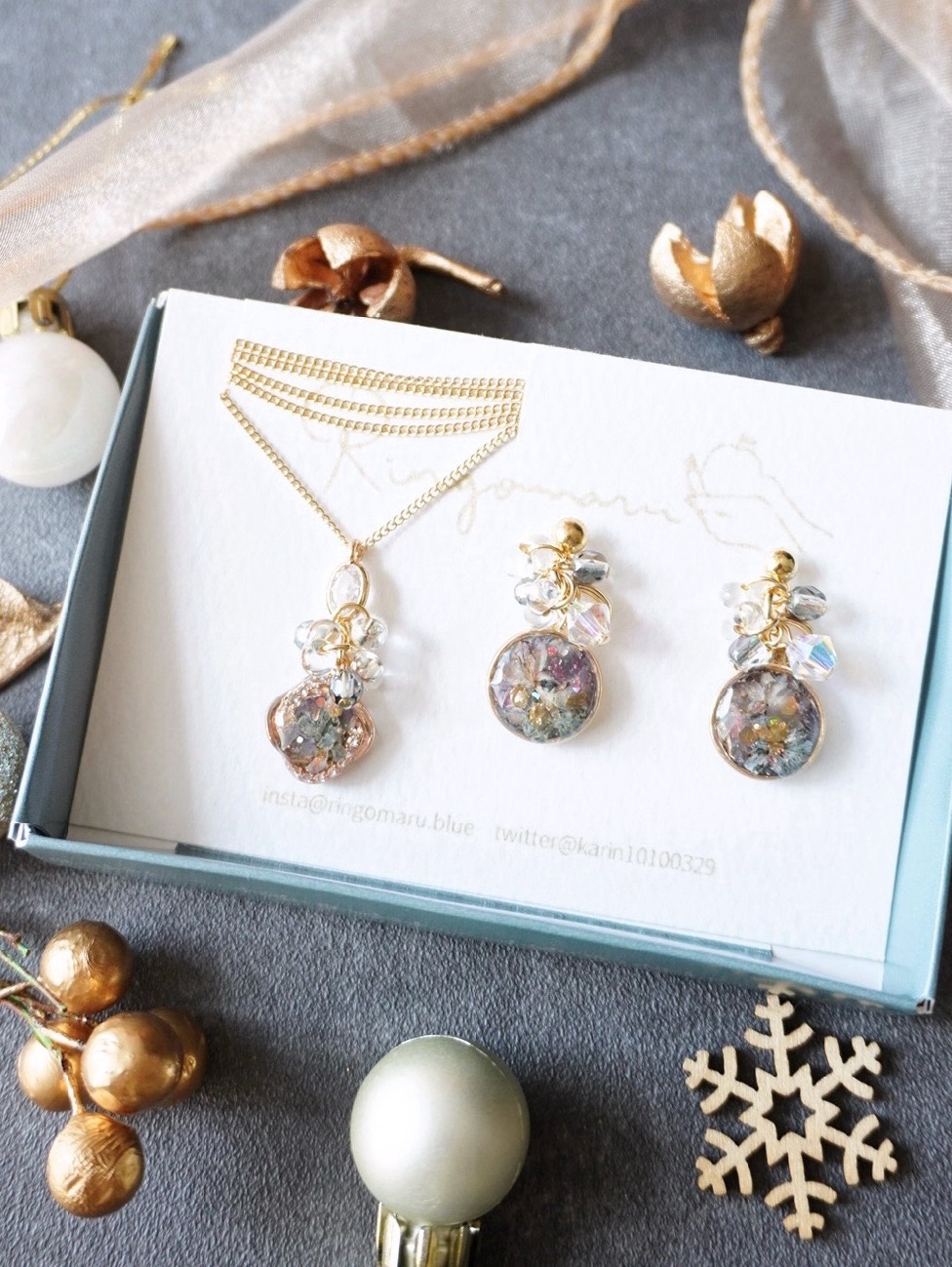 お花のレジンポニーフック - ringomaruS GALLERY | minne byGMO