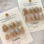 【人気】Pearl beige × gold. 