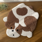 おつぶれワンコ　チェアマット