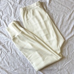 日本製　針抜きリブニット生地　レギンス