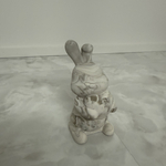 《即納品》Grayge×WhiteマーブルRabbit 【46】