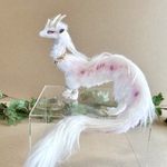 ikka   アートドール　パープルの瞳の薄紅の龍