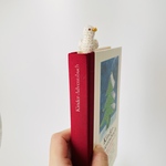 人気 ブックマーク コールダック アヒル 立体 かぎ針編み　