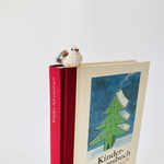 シマエナガ ブックマーク 雪の妖精 立体 かぎ針編み　