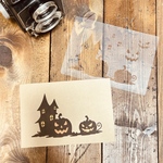 ステンシルシート 『ハロウィン 屋敷』
