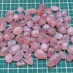ディープローズクォーツAA+ さざれ 50g 無穴チップ 天然石